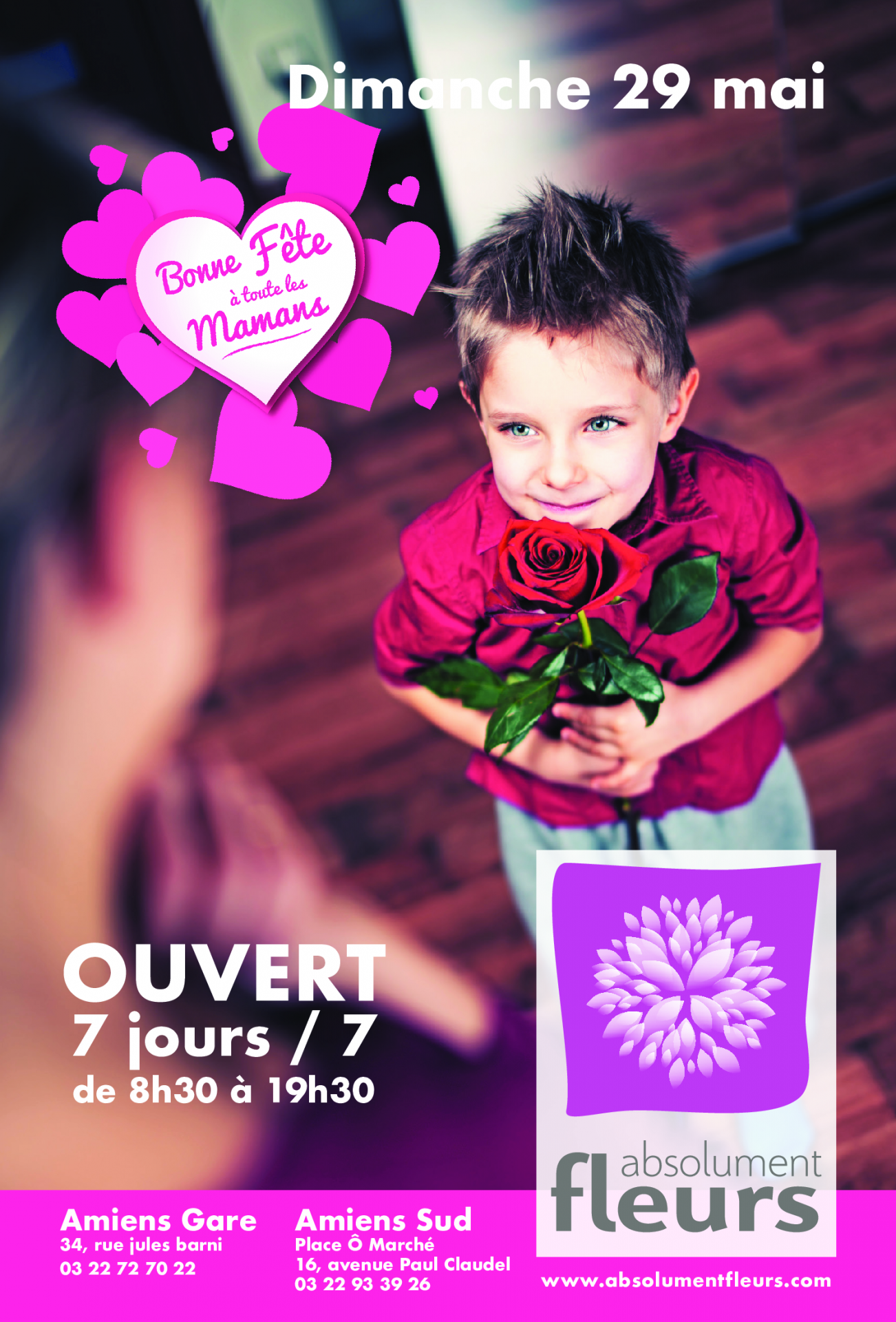 3eme de couv pub absolument fleurs