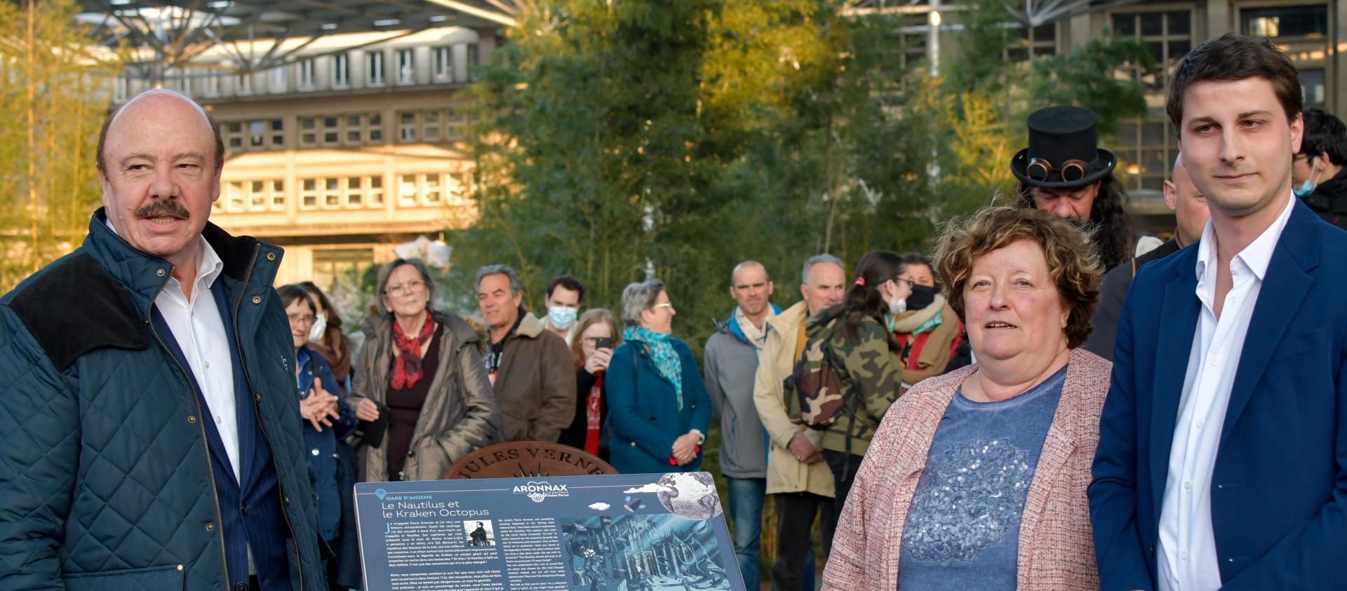 Inauguration parcour jules verne aronnax dicila kevin devigne 01
