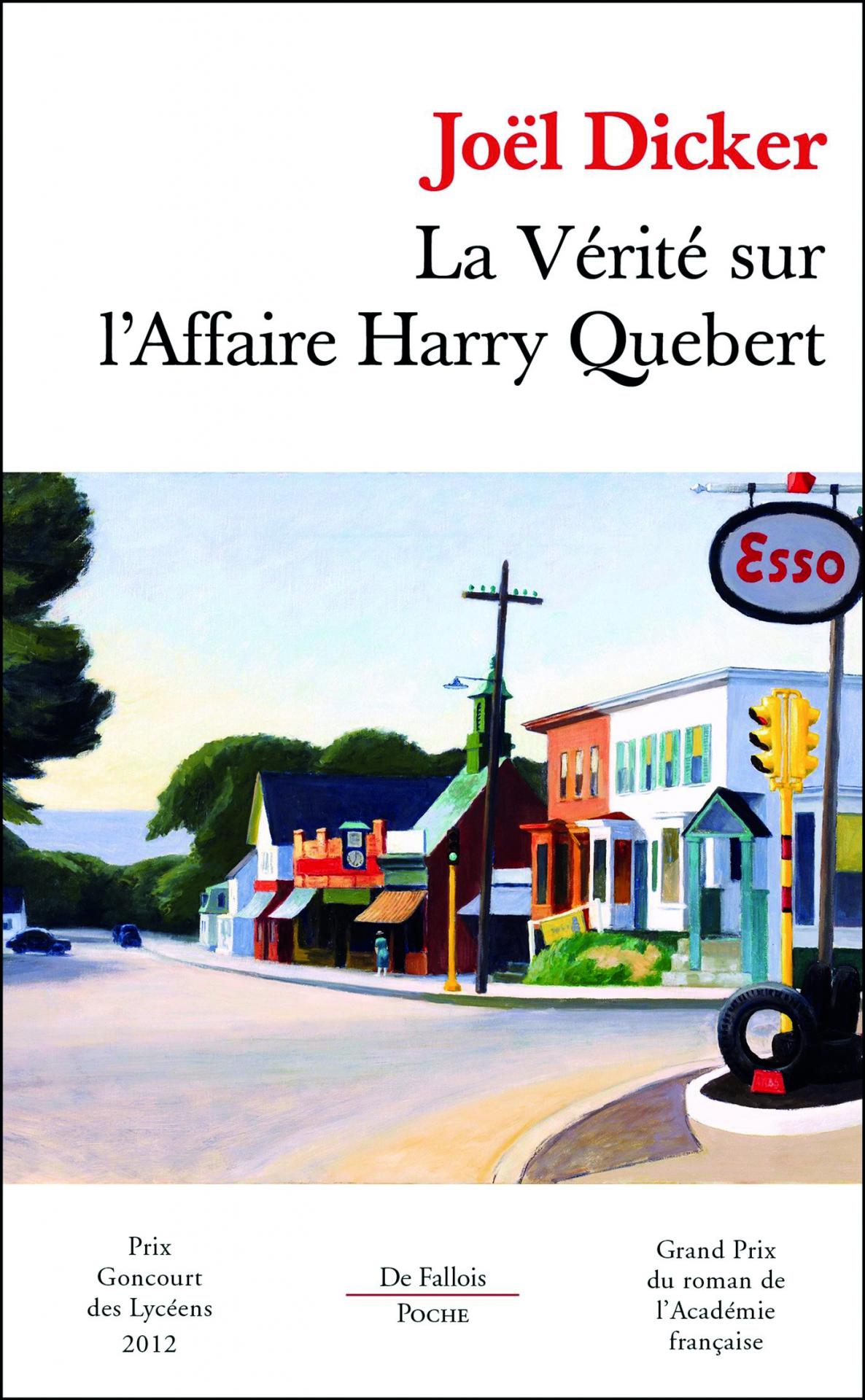 Livre la verite sur l affaire harry quebert de joel dicker